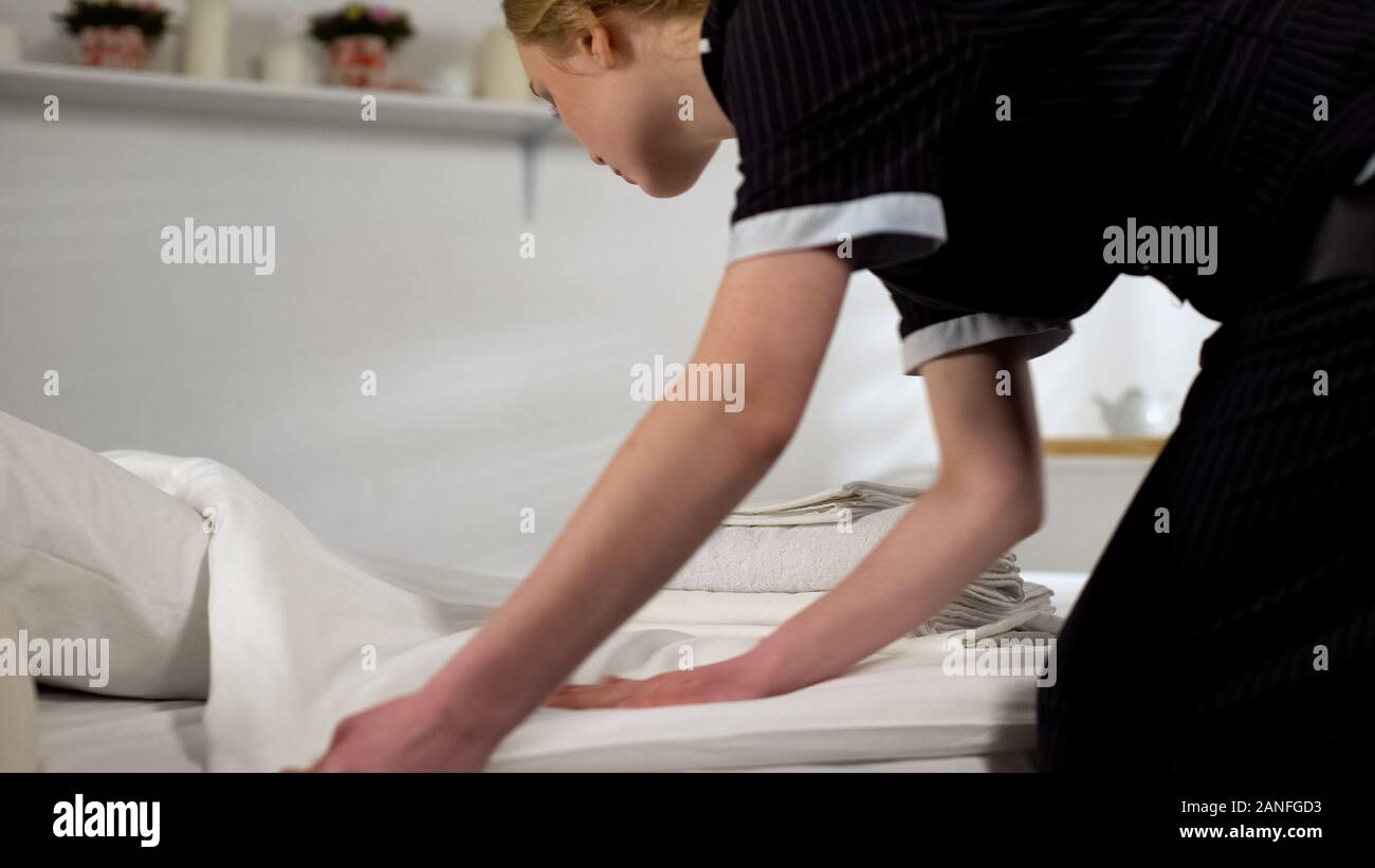 Cleaning lady hotel hires stock photography and images Alamy