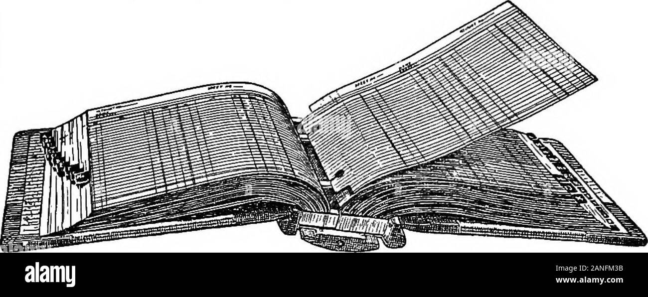 pix Loose Leaf Ledger System alamy