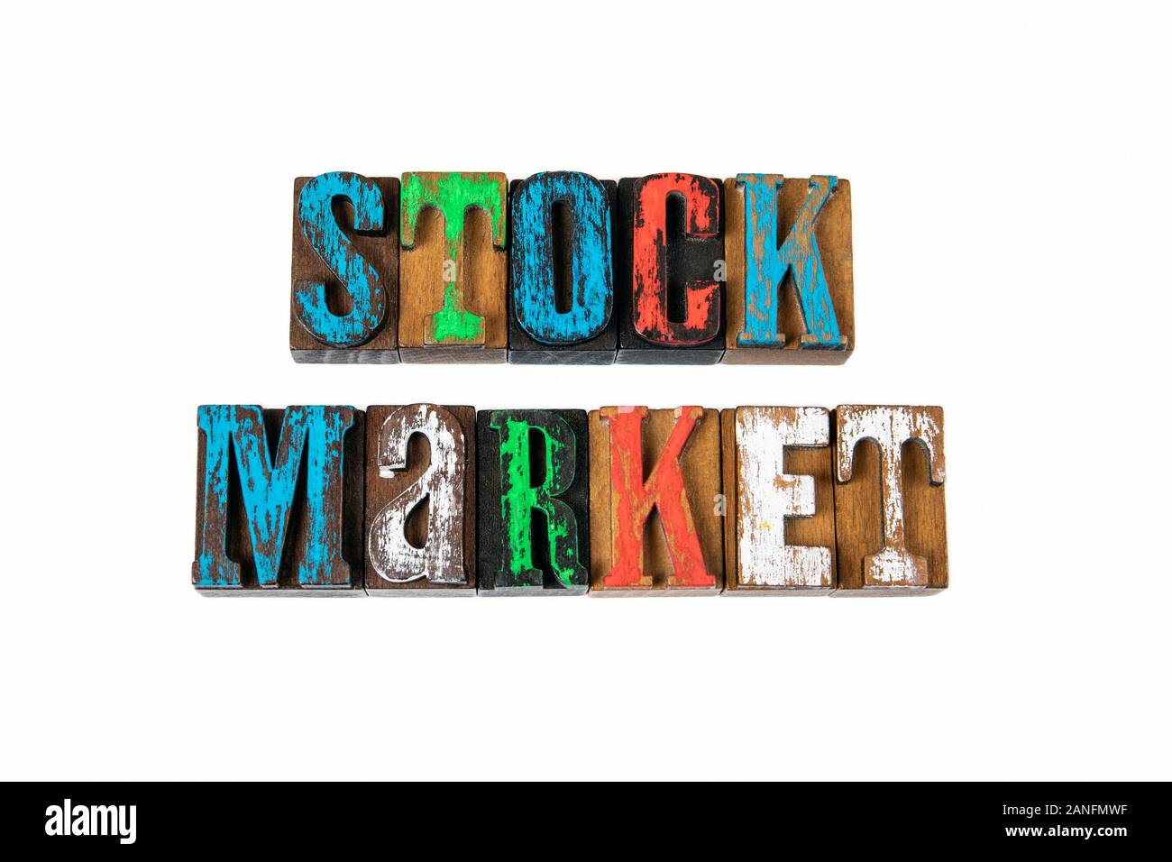 Stock Market. Economics, financial transactions and business. Abstract ...