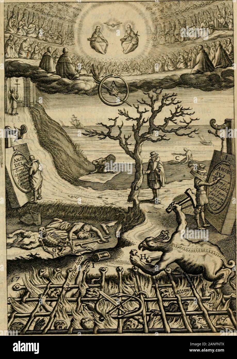 AntonI Sucquet e Societate Iesu Via vitae aeternae . Pfalm.X45» fpeBu tuo omnii viuens.Bies ir£, diet i!la,dies tribulationis ^ caliginU,dies nebuU (^ turbi Soph.i^ nisydies tub& ^ clangoris.Ma^nu4 dies Domini, ^ terribilii valde, ir ^fiii fufiincbit tum? iQglis z. Dd j DECI 4^2 DECIM^SEPTIM^ IMAGINIS ANNOTATIO. Si dubitasin virtutisele(3rione ^ vidcan in omni aeternitate non eaniopcabisteelegide. ANte omntA A ateymtatem attende, (^ quomo^do Sancitin cdlo, ac reprobiin inferno opentmdtus virtutem coluijfe. 0 quam longa efl^ cuitn an-^os neqtie B areuA , neque C gnttA maris addquantl*uhifemel c Stock Photo