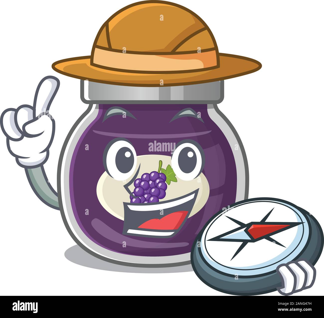 Purple compass jelly hi-res stock photography and images - Alamy