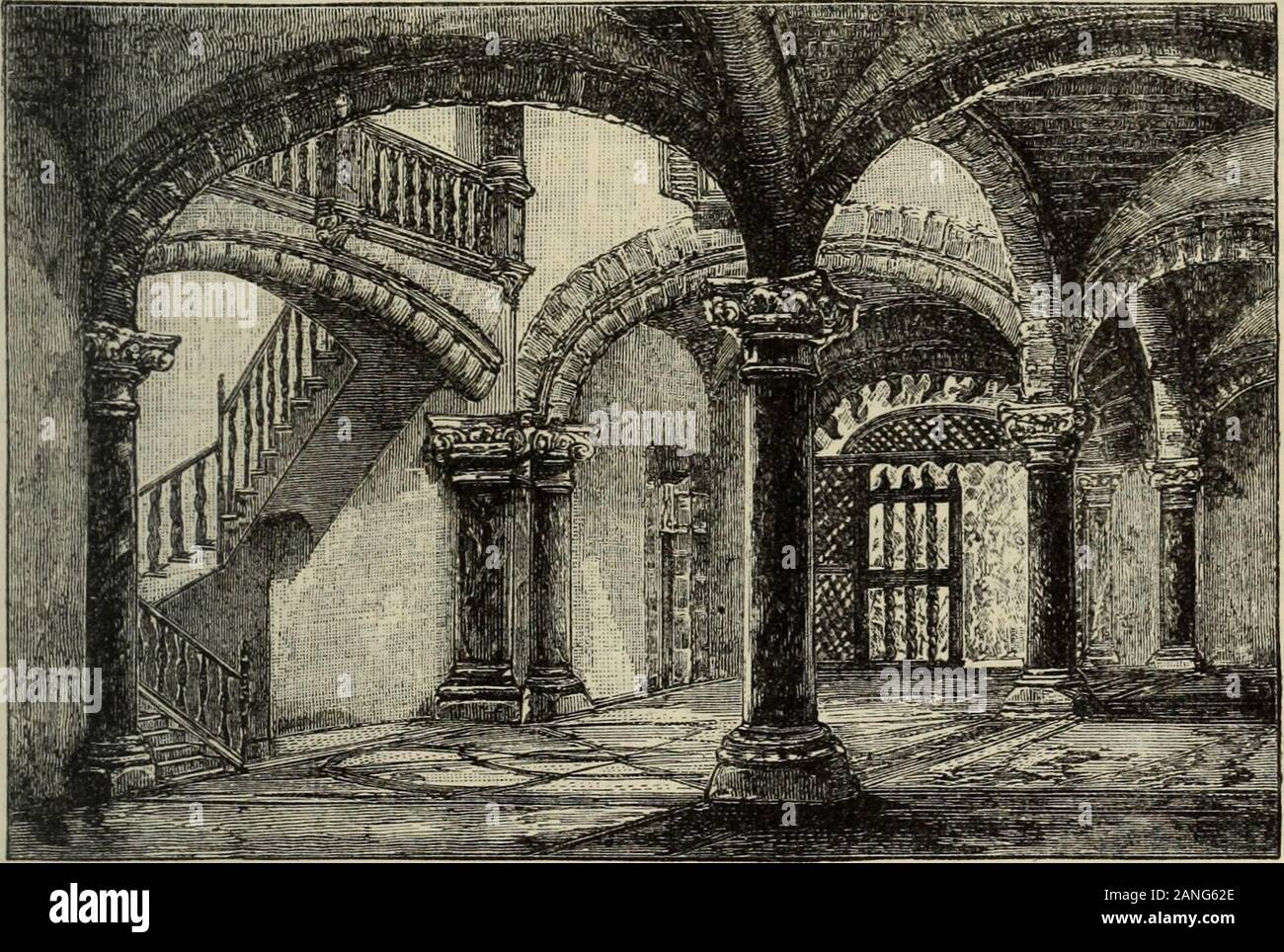 The Argosy . iant and romantic, any-thing but emblematical of the sunny south. Nor were we as yet in warm climes. A cold wind blew in uponus, which caused Madame to put up the collar of her jacket andtwist a fur round her neck, and look reproachfully at us; and Letters from Majorca, 39 Monsieur shivered in his sleep and dreamed of arctic regions, andsneezed seven successive times without waking. But what wouldyou ? We had closed the window to within a couple of inches, andeven this at great sacrifice. You know these people of the sunnysouth, and how the scent of garlic inevitably accompanies t Stock Photo