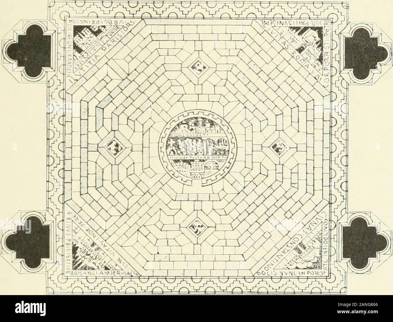 Revue de l'art chrétien . Pavement du chœur. ce monument davenir, programme exposé Notre-Dame de la Treille à Ltlle (). Cest dans le travail du Rév. chanoine Van un bel acte de foi ! Damme : Icottographie de la basilique i. Lille. Imprimerie Lefebvre-Ducrocq, 1906. îLa future catl)clïrale î&gt;e Utile. 37 Combinant les projets du grand concoursde lannée 1856 () et reprenant plus parti-culièrement la conception de lillustre deLassus, M. Ch. Leroy sest efforcé dyréunir dans une harmonieuse synthèse leséléments des cathédrales de France. Il avoulu rappeler dans un même monument,dune belle unité e Stock Photo