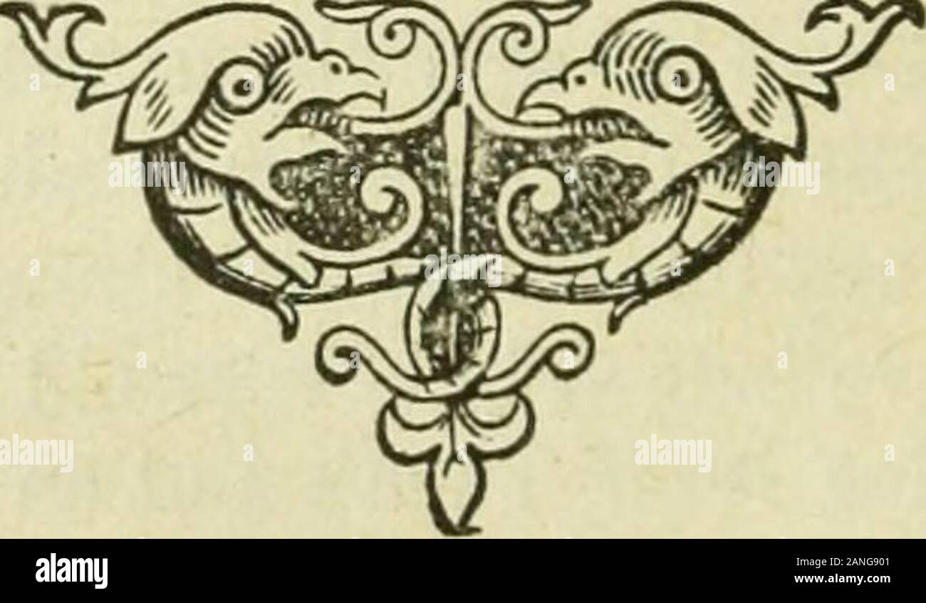 The house of the seven gables . pen to beacquainted, into the form of a legend, and mean to pub-Hsh it in a magazine. Do you write for the magazines ? inquired Phoebe. Is it possible you did not know it ? cried Holgrave. Well, such is literary fame! Yes, Miss Phcebe Pyn-cheon, among the multitude of my marvellous gifts, Ihave that of writing stories; and my name has figured,I can assure you, on the covers of Graham and Godey, 214 THE HOUSE OF THE SEVEN GABLES. making as respectable an appearance, for aught I couldsee, as any of the canonized bead-roll with which it wasassociated. In the humoro Stock Photo