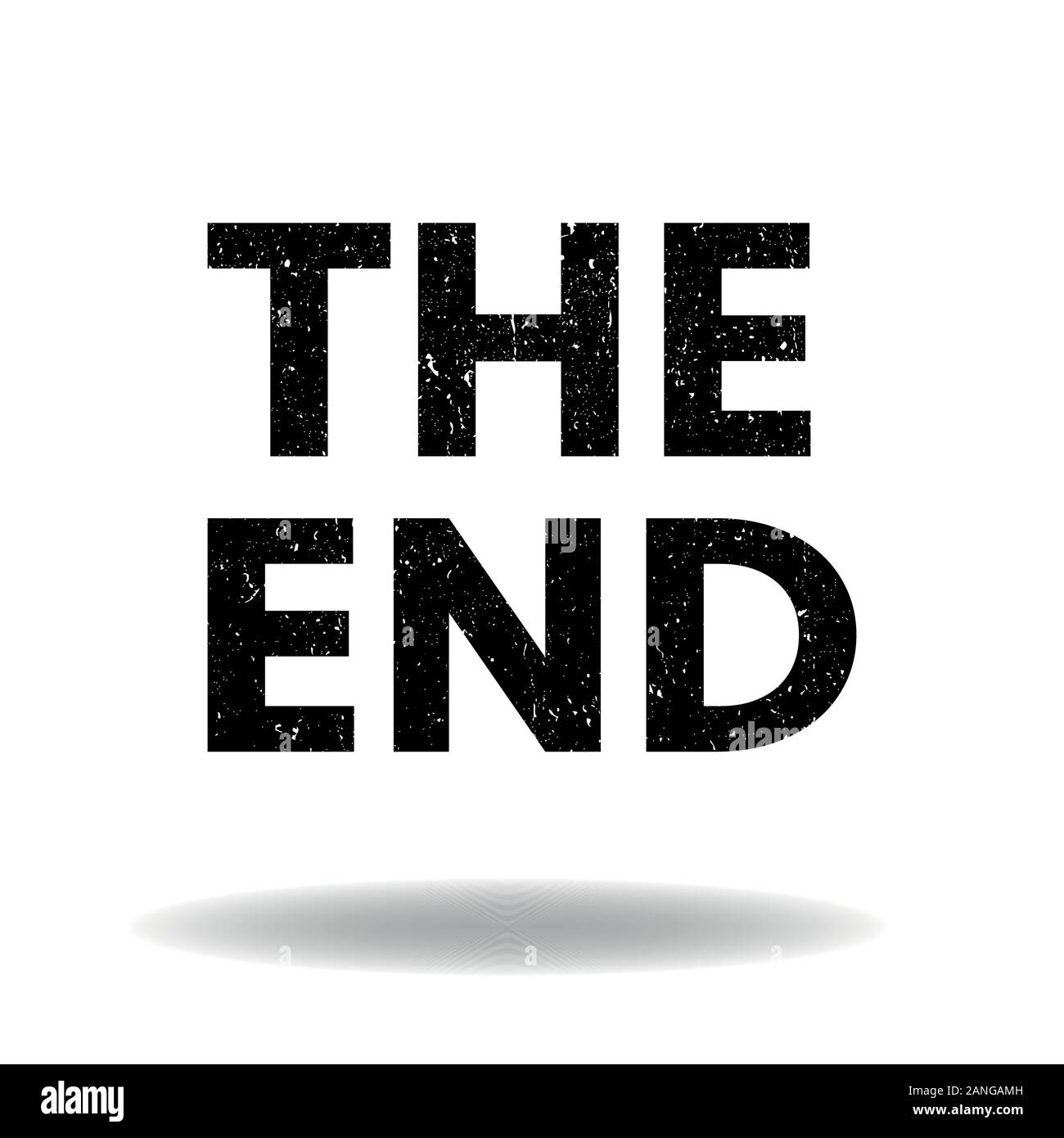 Movie poster film title the end hi res stock photography and images alamy