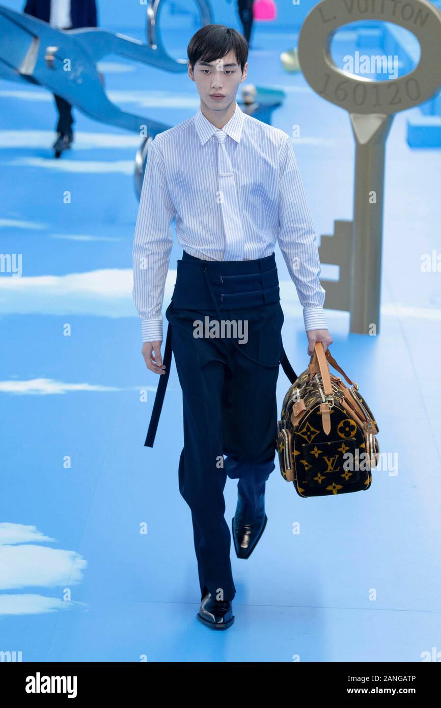 Louis Vuitton AW20 Men‚Äôs Runway during Paris Fashion Week Men‚Äôs January  2020 - Paris, France 16/01/2020