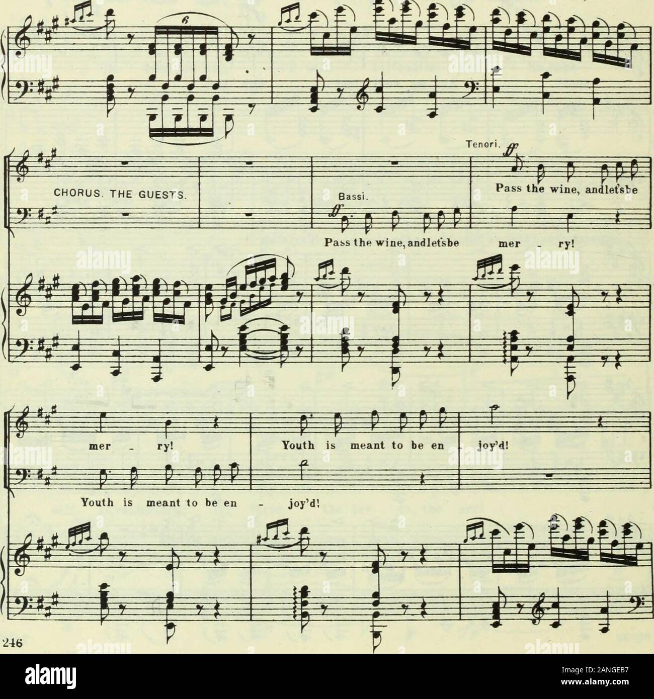 The Queen Of Spades An Opera In Three Acts And Seven Scenes Y 246 I I 1 B Hl Ii1 Scene Vii N 22 Chorus And Scene J O A