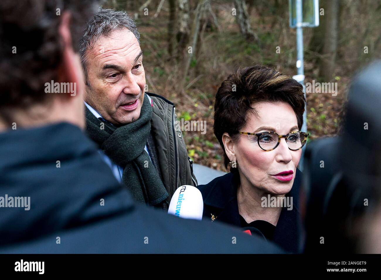 VUGHT - 17-01-2020, pi Vught. Brother of Johan van Laarhoven, Frans, and  Lawyer Carry Knoops arriving at the Penitentiaire Inrichting (pi) Vught.  Credit: Pro Shots/Alamy Live News Stock Photo - Alamy