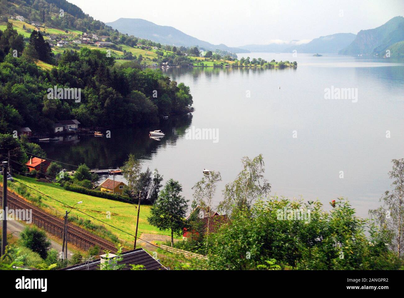 Norway, from Oslo to Bergen Norwegian nature Stock Photo - Alamy