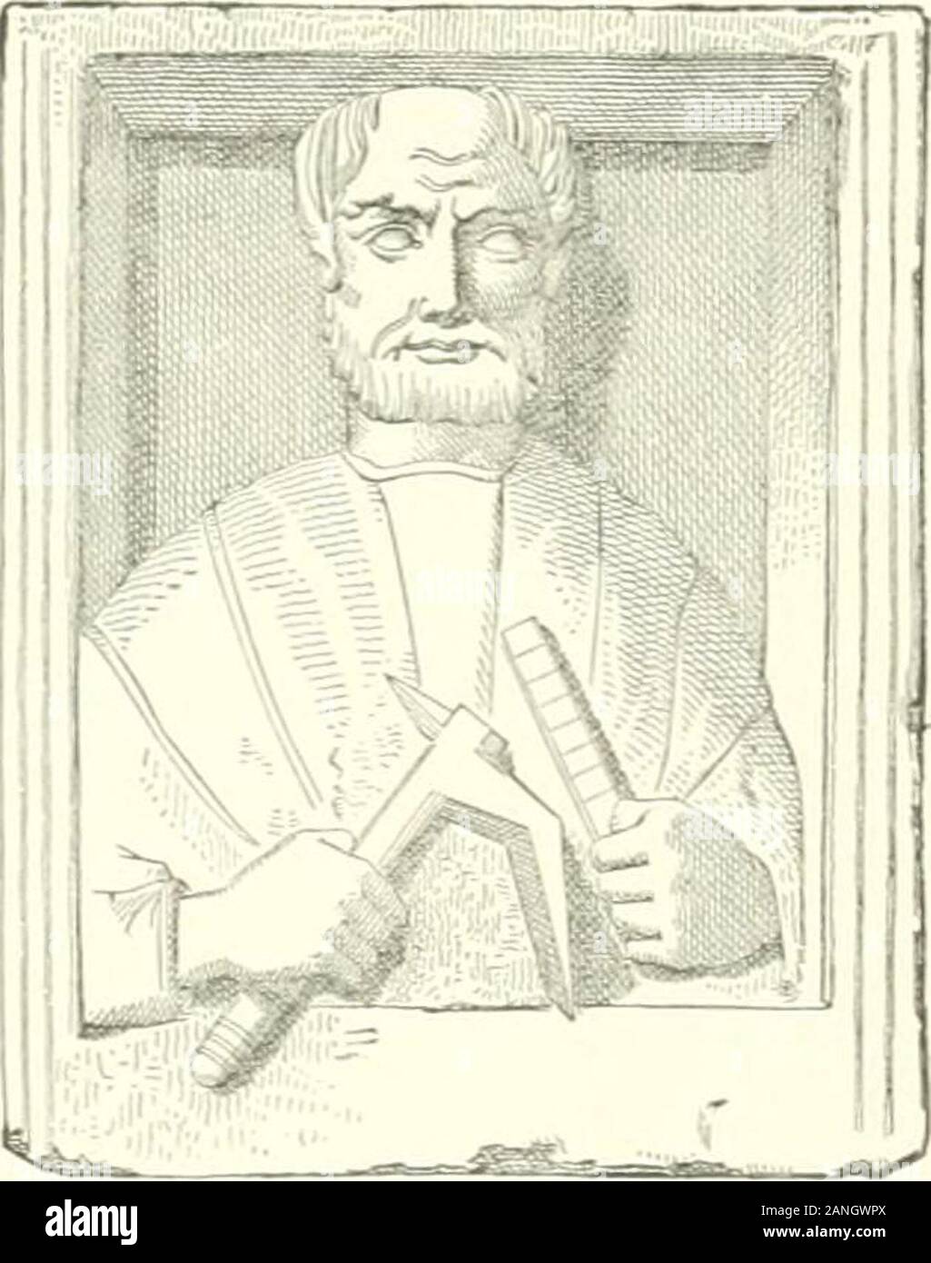 History of Rome, and of the Roman people, from its origin to the invasion of the barbarians . hr. natale D.,praesentibus decurionibus et seviris discumbentibus in publicoaequis portionibus Jieret divisio . . (Orelli, Nos. 77.5, 3,939, and passim). 8 Orelli, No. 4,020. At Narbo the priesthood of Augustus, established A. P. 11, was com-posed of three knights and three freedmen. A shipowner of Puteoli was sevir Augustalis inthis city and at Lyons (Inser. de Lyon, No. 358; cf. ibid. No. 400). 4 Orelli, No. 3,914 : . . Omnibus honoribus guos libertini gerere poluerunt honoratus. Thisand other inscr Stock Photo