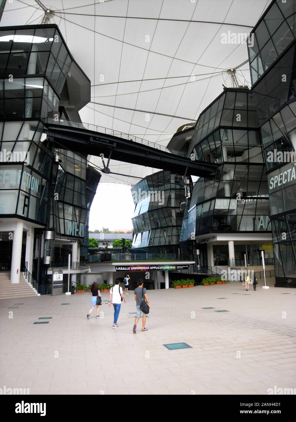 Singapore, Singapore - 27 February 2016 : LASALLE College of the Arts Stock Photo