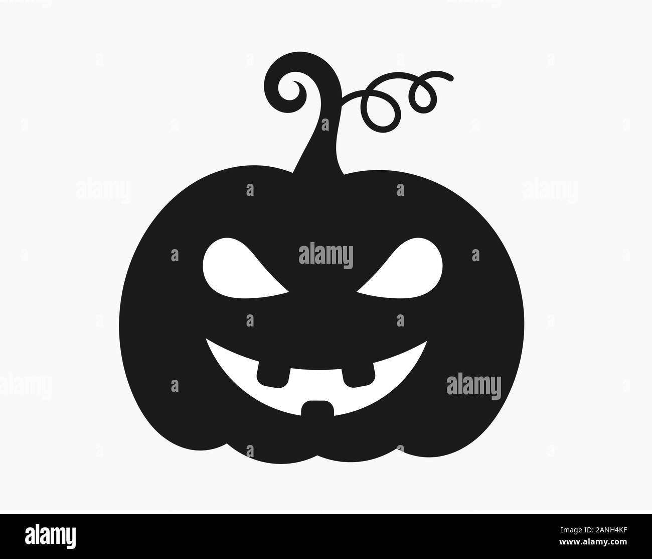 Halloween pumpkin Jack O Lantern icon. Vector illustration Stock Vector ...