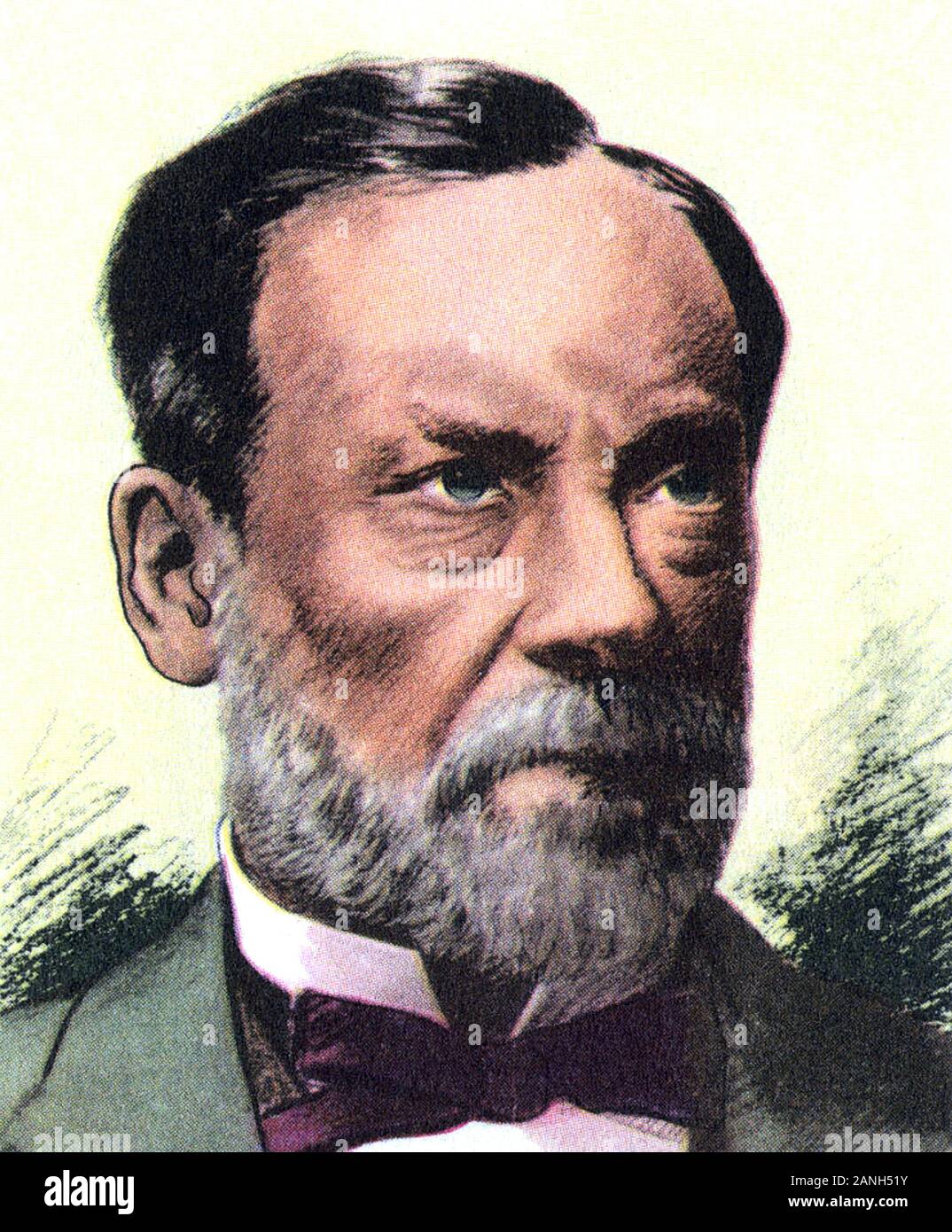 Louis Pasteur Directed Drawing 