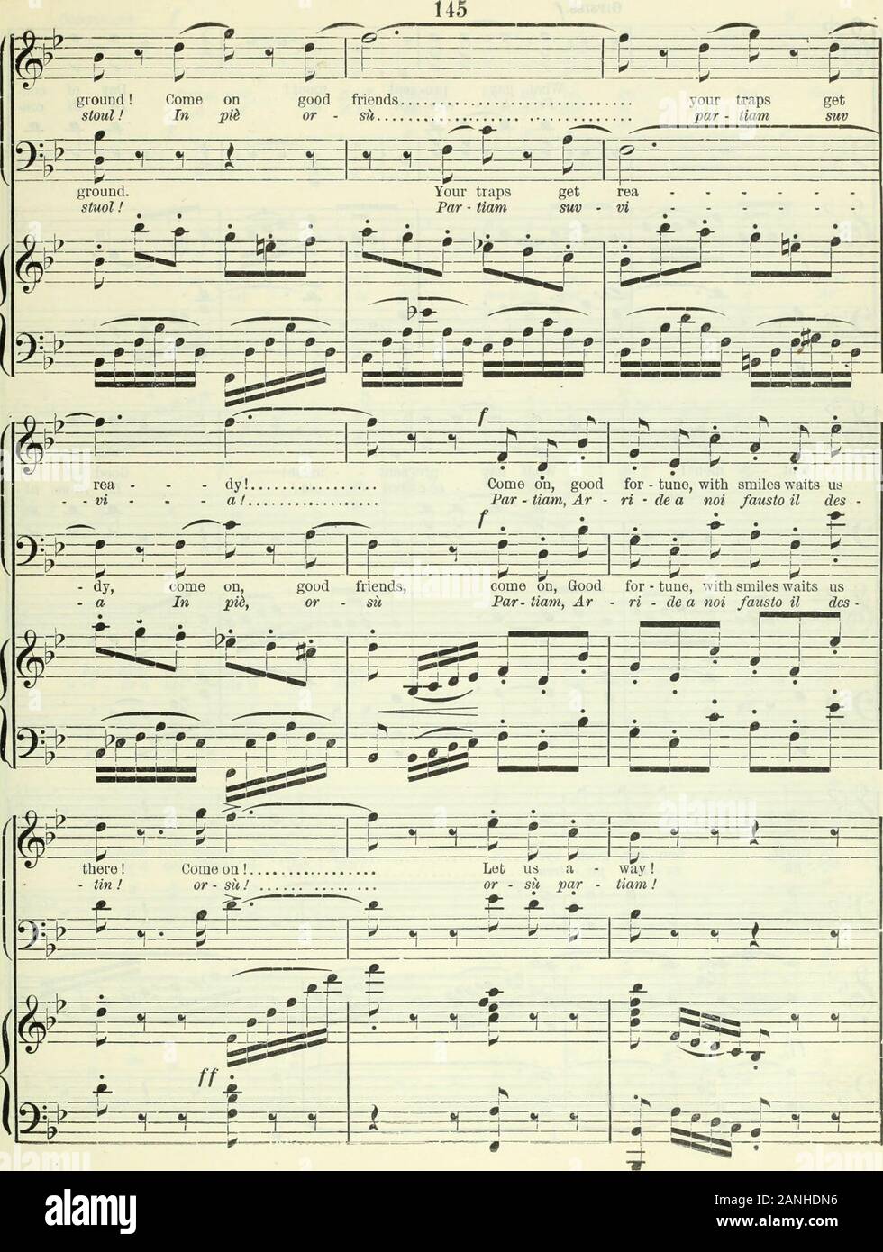 Mignon Opera In Three Acts M E Gipsies 146 0 5 3e3 E What Gay Pre Sent Fe Li Ce E Ven