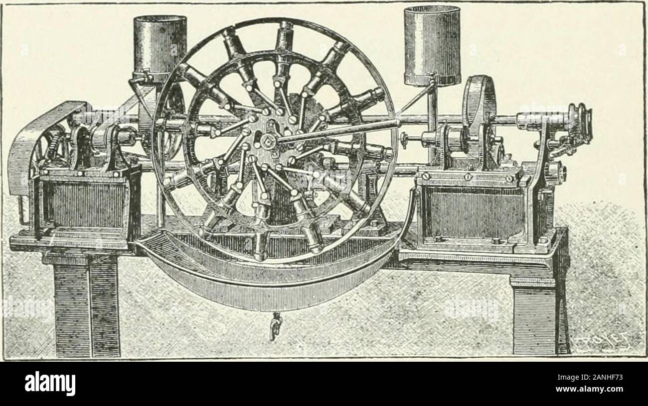 The wonders of modern mechanismA résumé of recent progress in mechanical, physical, and engineering science . are made either of selected hickory or of bar steelrolled to the desired thinness and brought to a curve byrunning between grooved rollers. The ends are sometimesunited by brazing, but the latest and preferred method iselectric welding. This unites the ends so perfectly thatthe place of junction is lost so as to be afterwards unob-servable. The machine used crowds the opposed endstogether, while an electric current heats the parts to awelding temperature. A most ingenious macliine has Stock Photo