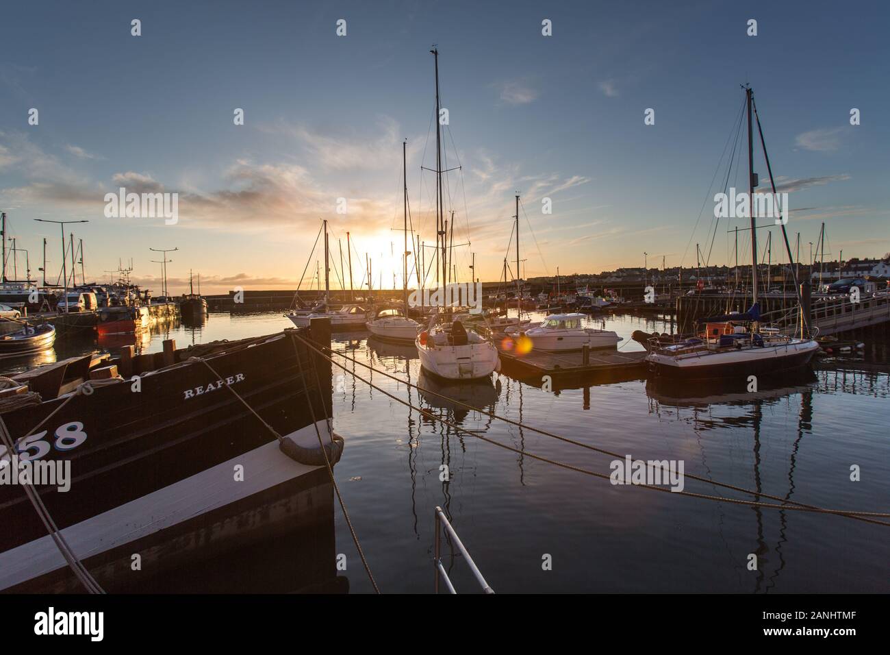 The scottish fifie boat hi-res stock photography and images - Alamy