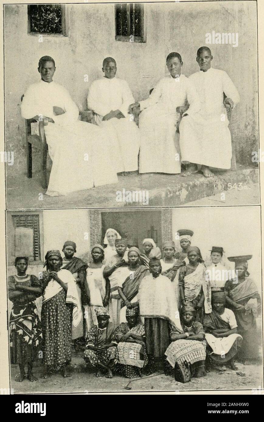 Christian missions and social progress; a sociological study of foreign missions . founded at Frere Town, opposite Mombasa, a freed-slave settlement, with a home where rescued slaves are cared for by the agents of the Settlements and homes Society. This asylum was established in 1874, at Africa. the recommendation of Sir Bartle Frere, after his visit to Zanzibar, in 1872, for the purpose of negotiating a treaty prohibiting the slave-trade. The Annual Report of the Church Missionary Society for 1897 records the interesting fact that Bishop Tucker had ordained at Frere Town the first liberated s Stock Photo