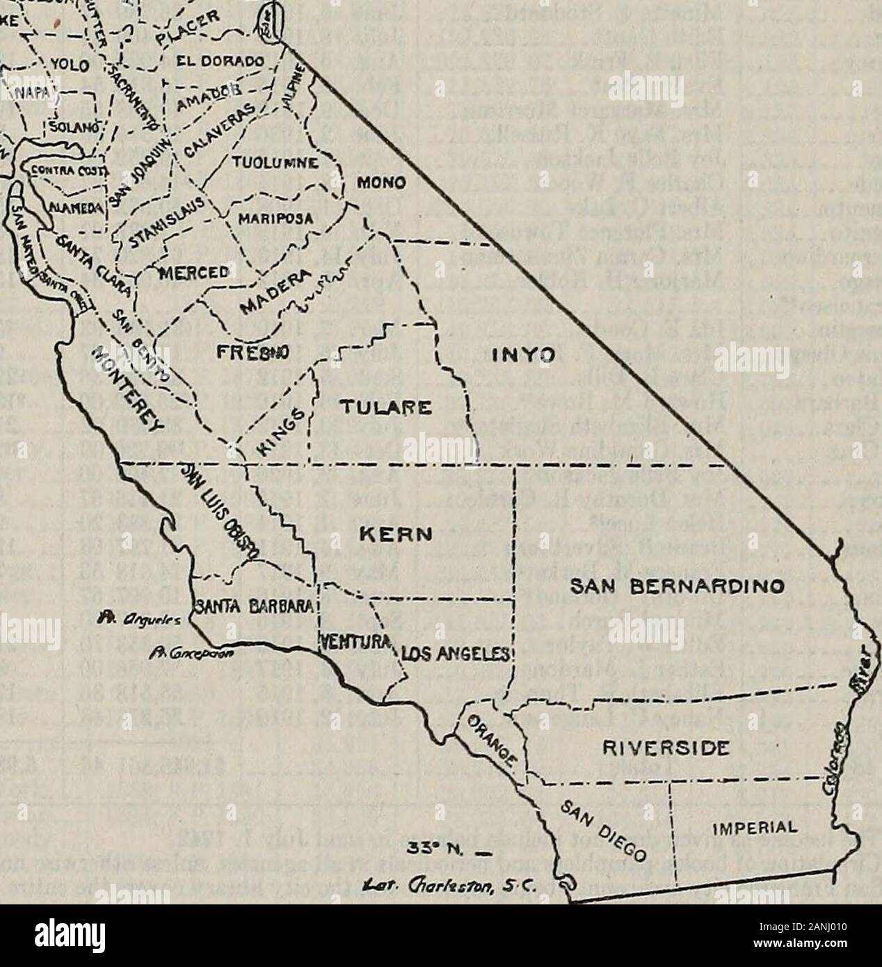 News notes of California libraries . D if SISKIYOU I MODOC SHASTA &lt;?• I TBI NIT y/ * -:- -^ TEHAMA ,?CLENN( BUTTE / LASSEM lakeV^ ,, j^ o- -j^T,j^.% . ,„ ^ l /TUOLUWME -,. 35* N. ^ (yy) 100 NEWS NOTES OF CALIFORNIA LIBRARIES [July, 1944 COUNTY FREE LIBRARIESStatistics of July 1,1943 County Librarian Established Income*1942-43 Volumes Cu-oula-tiont Branchesand stations Alameda Mrs. Dorothy F. Roberts ..Mrs. Henrietta G. Eudey. Sept. 26.1910 844,822 02 9,880 29 20,332 95 8,115 00 12,809 80 70,552 60 145,176 23 , 12,525 85 24,579 21 13,270 71 12,954 05 169,795 4625,964 1915,199 60 448,948 Stock Photo