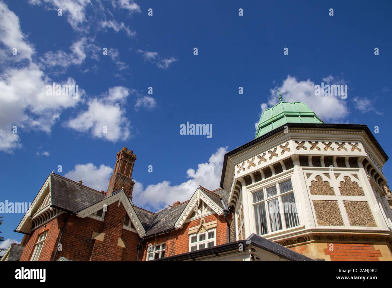BLETCHLEY, UK SEPTEMBER 1, 2019. Bletchley Park the home of British codebreaking and a