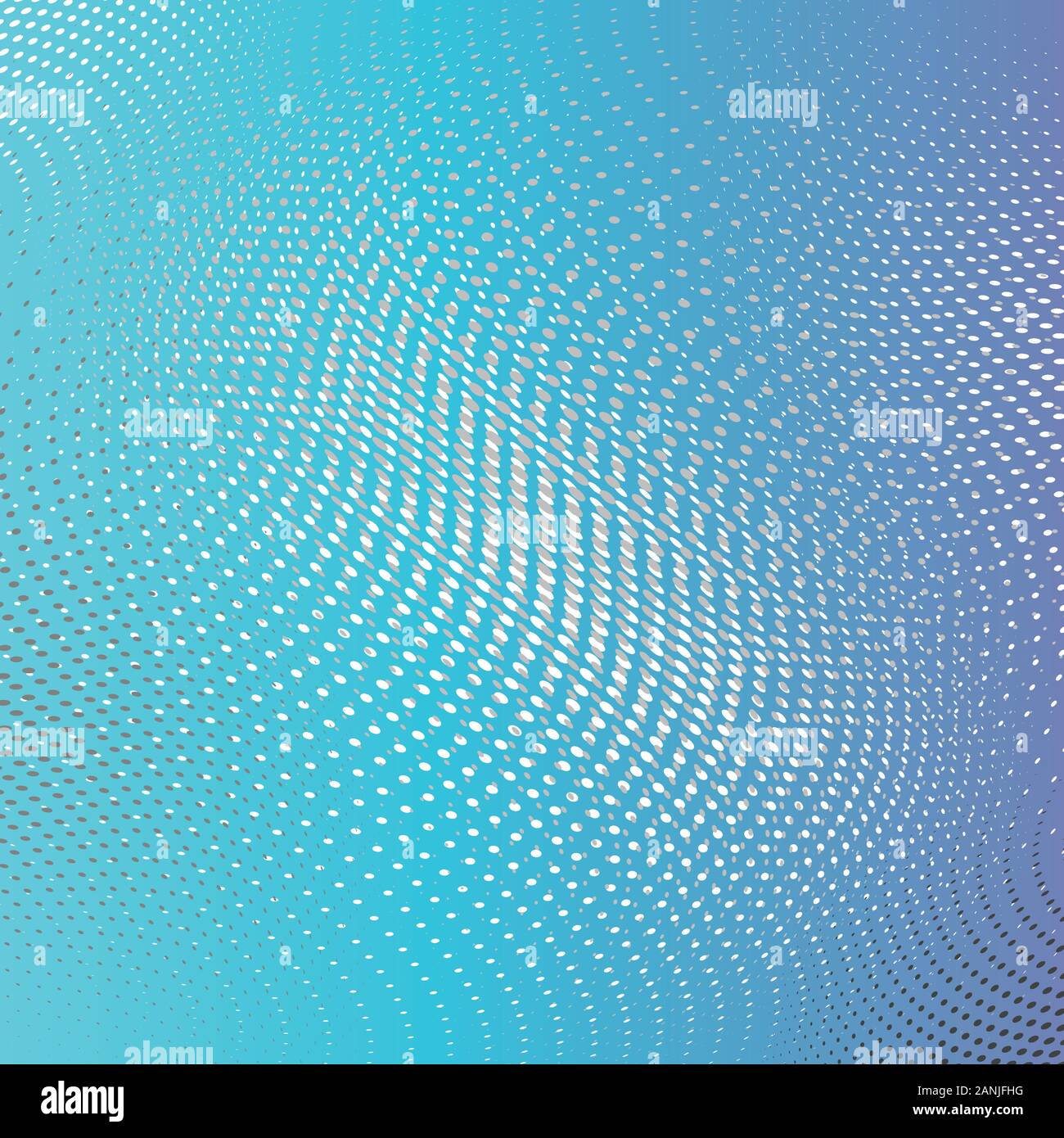 Abstract monochrome halftone pattern. Soft dynamic lines.Vector illustration with dots Stock Vector