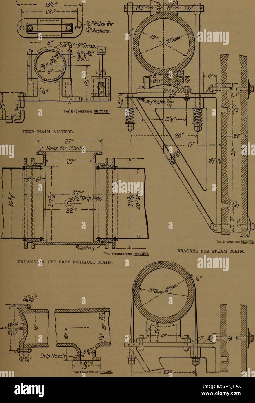 Steam power plants, their design and construction . station in ...