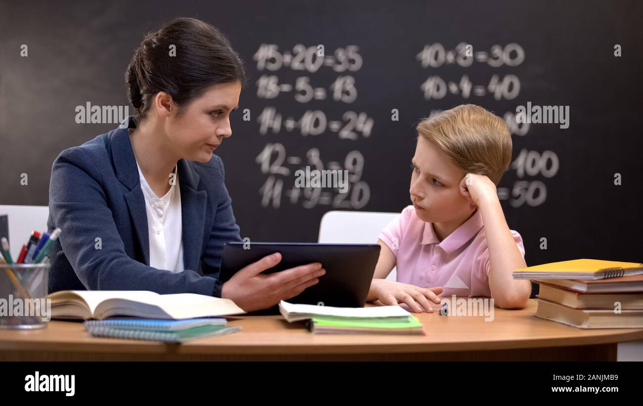 Ignoring student teacher hi-res stock photography and images - Alamy