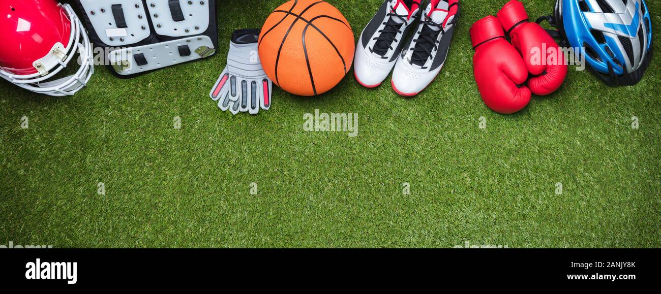 Sports accessories hi-res stock photography and images - Alamy