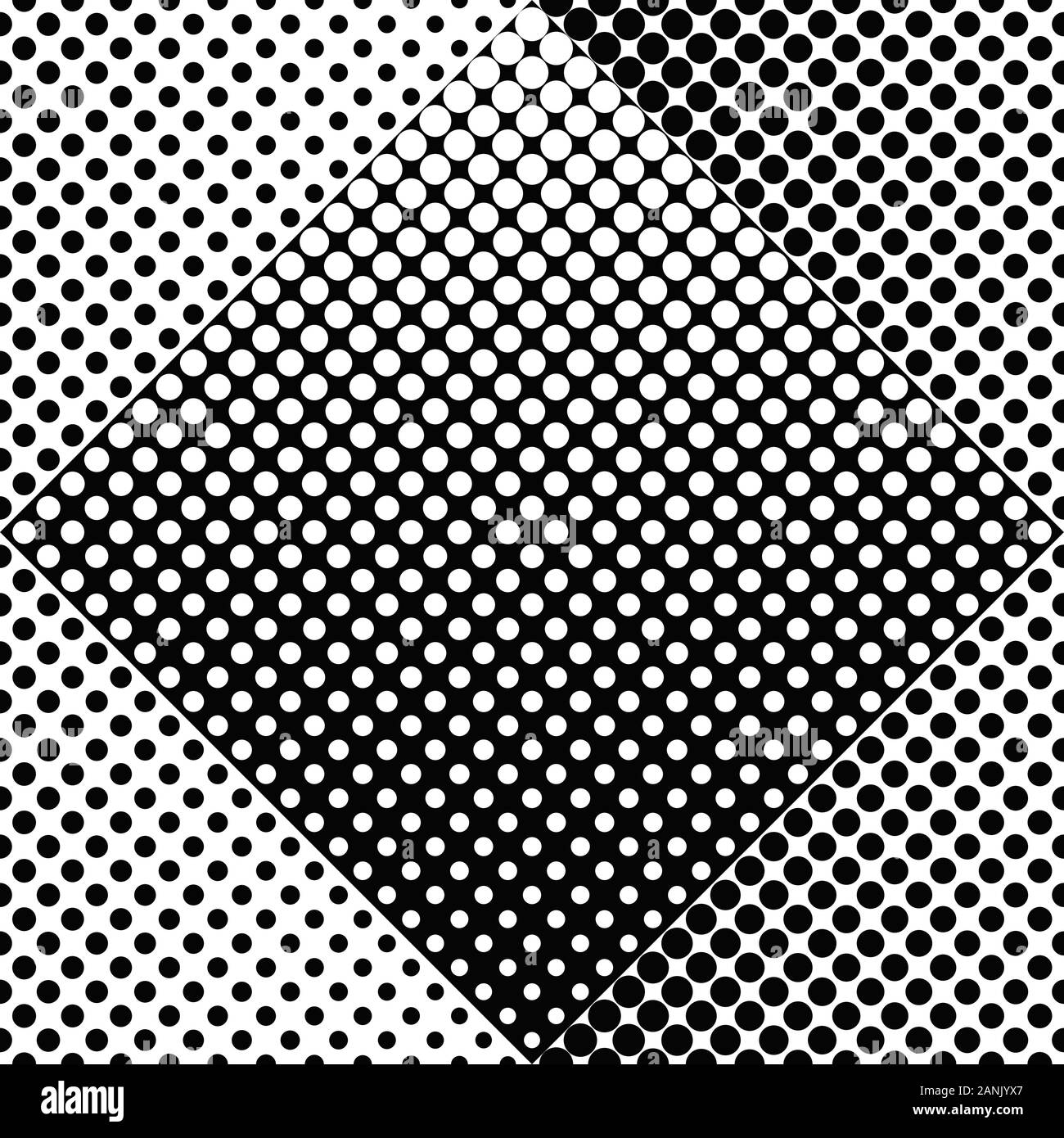 Black and white geometrical circle pattern background design - abstract ...