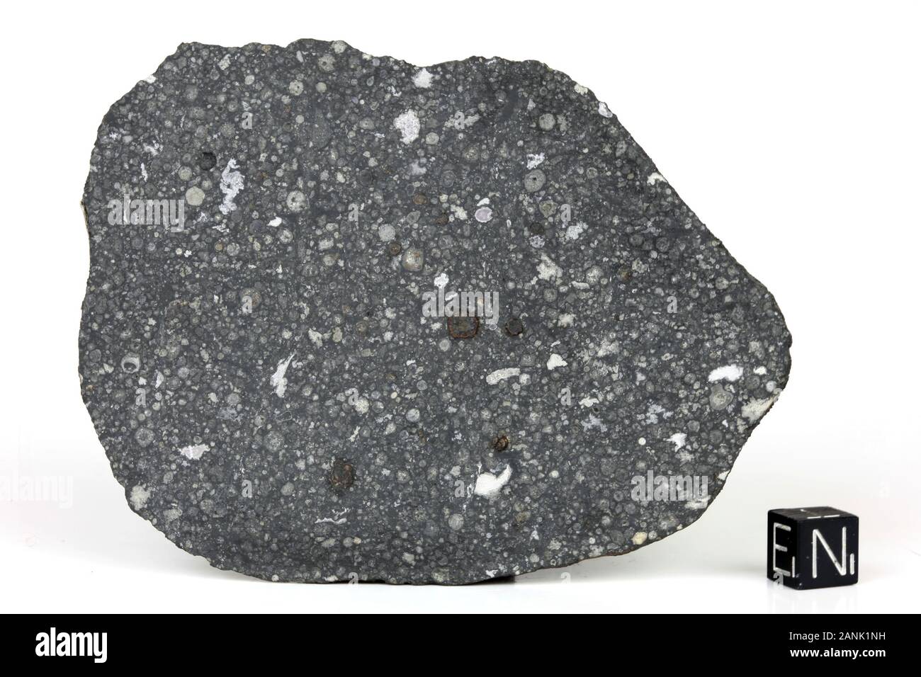 ALLENDE - Fall 8 February 1969, Chihuahua, Mexico. Carbonaceous Chondrite CV3. Total mass 2 tons. Stock Photo