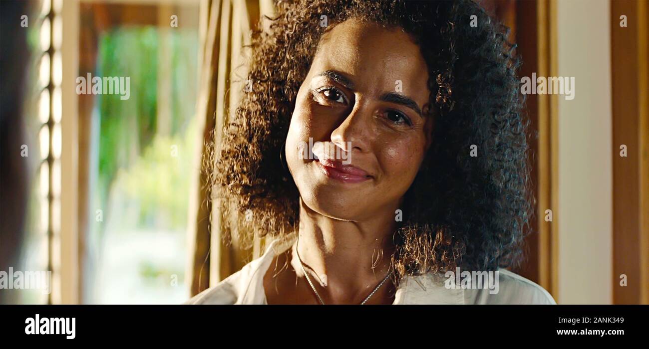 USA. Parisa Fitz-Henley in a scene from ©Columbia Pictures new film :  Fantasy Island (2020) . Plot: A horror adaptation of the popular '70s TV  show about a magical island resort. Ref: