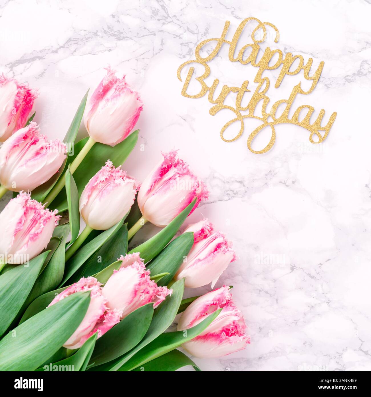 Happy clearance birthday tulips