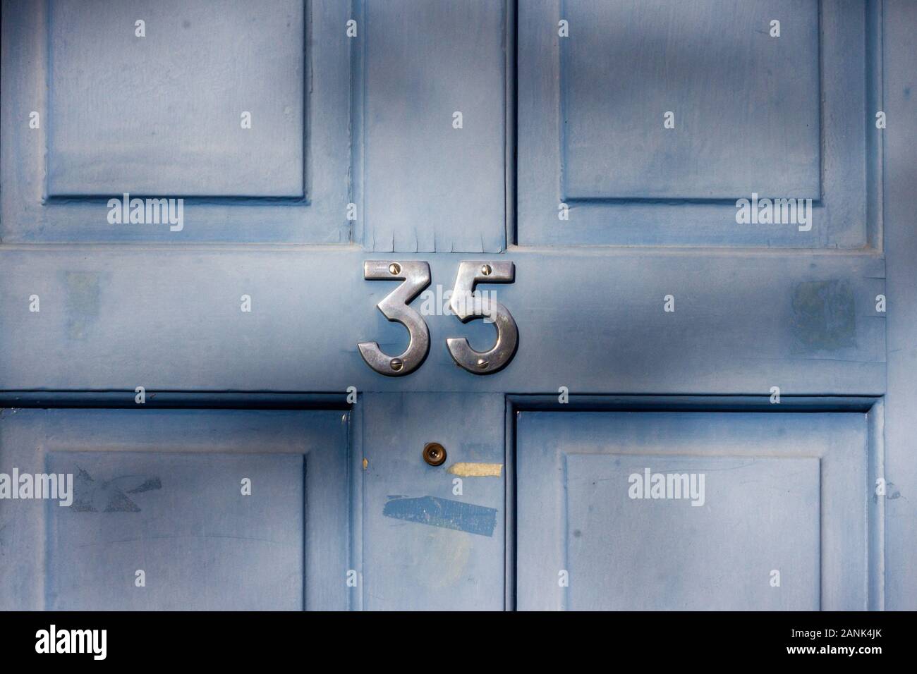 House number 35 in London Stock Photo