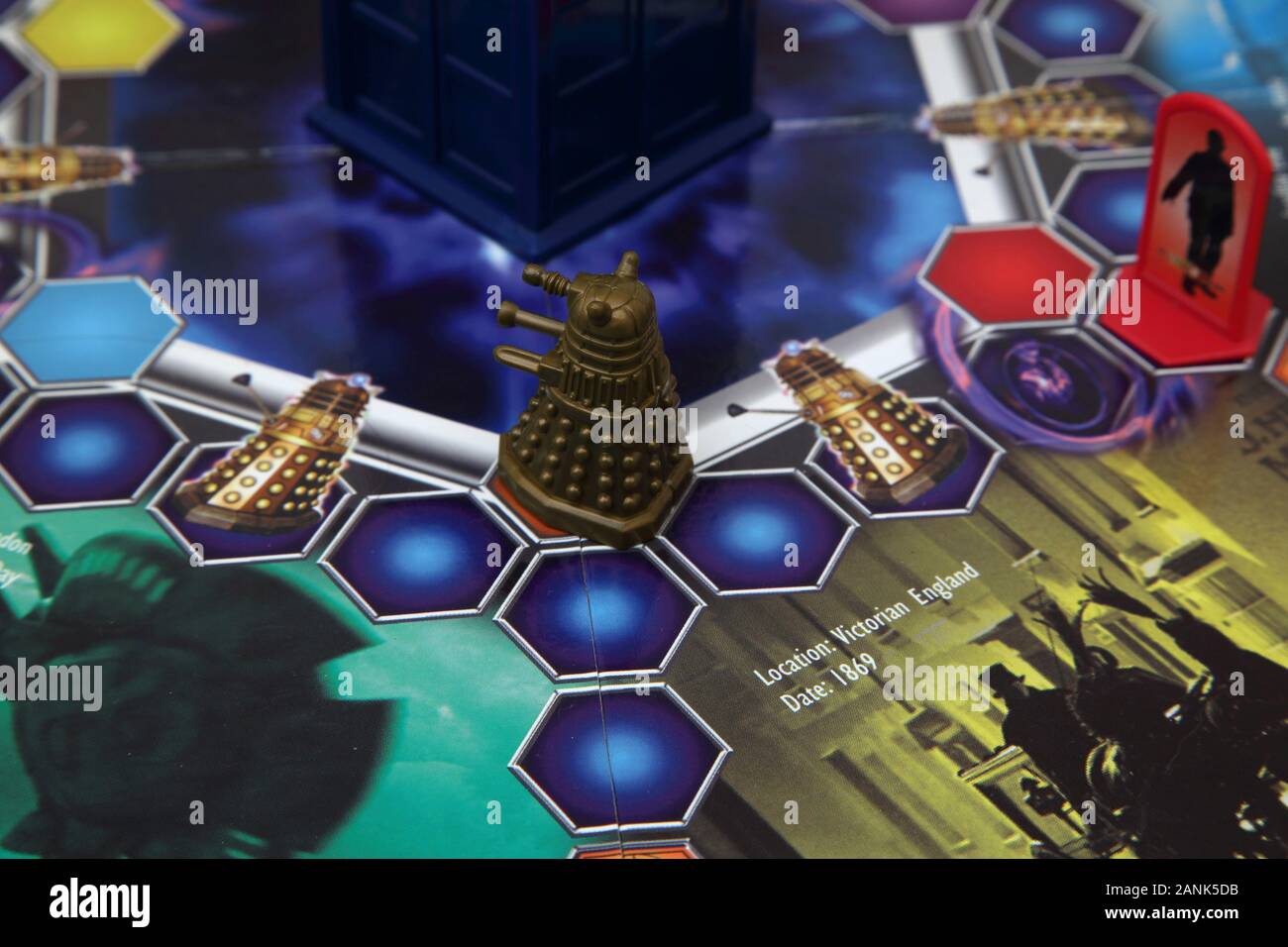 Doctor Who Interactive Electronic Board Game Dalek Stock Photo