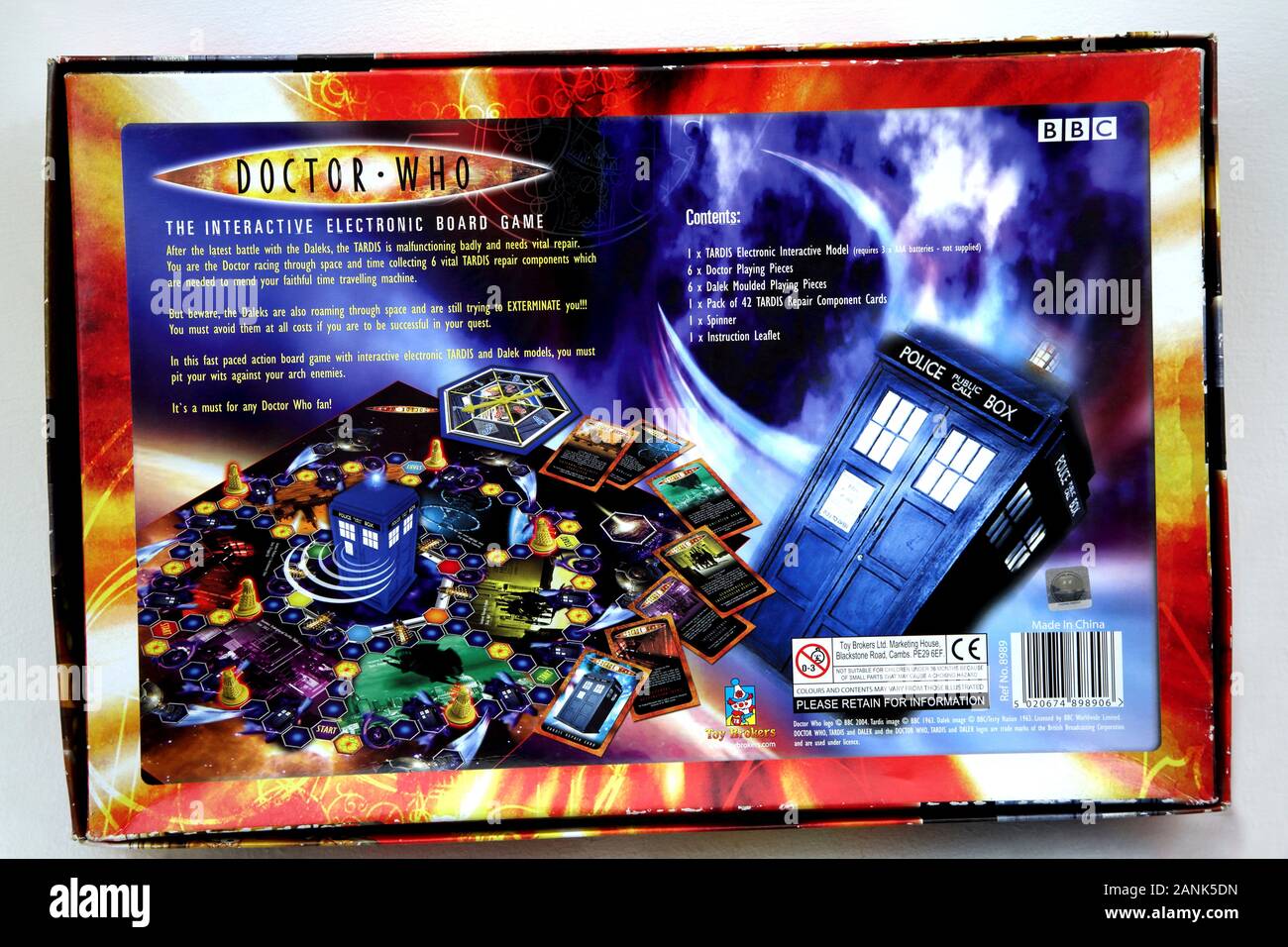 Doctor Who Interactive Electronic Board Game Stock Photo Alamy