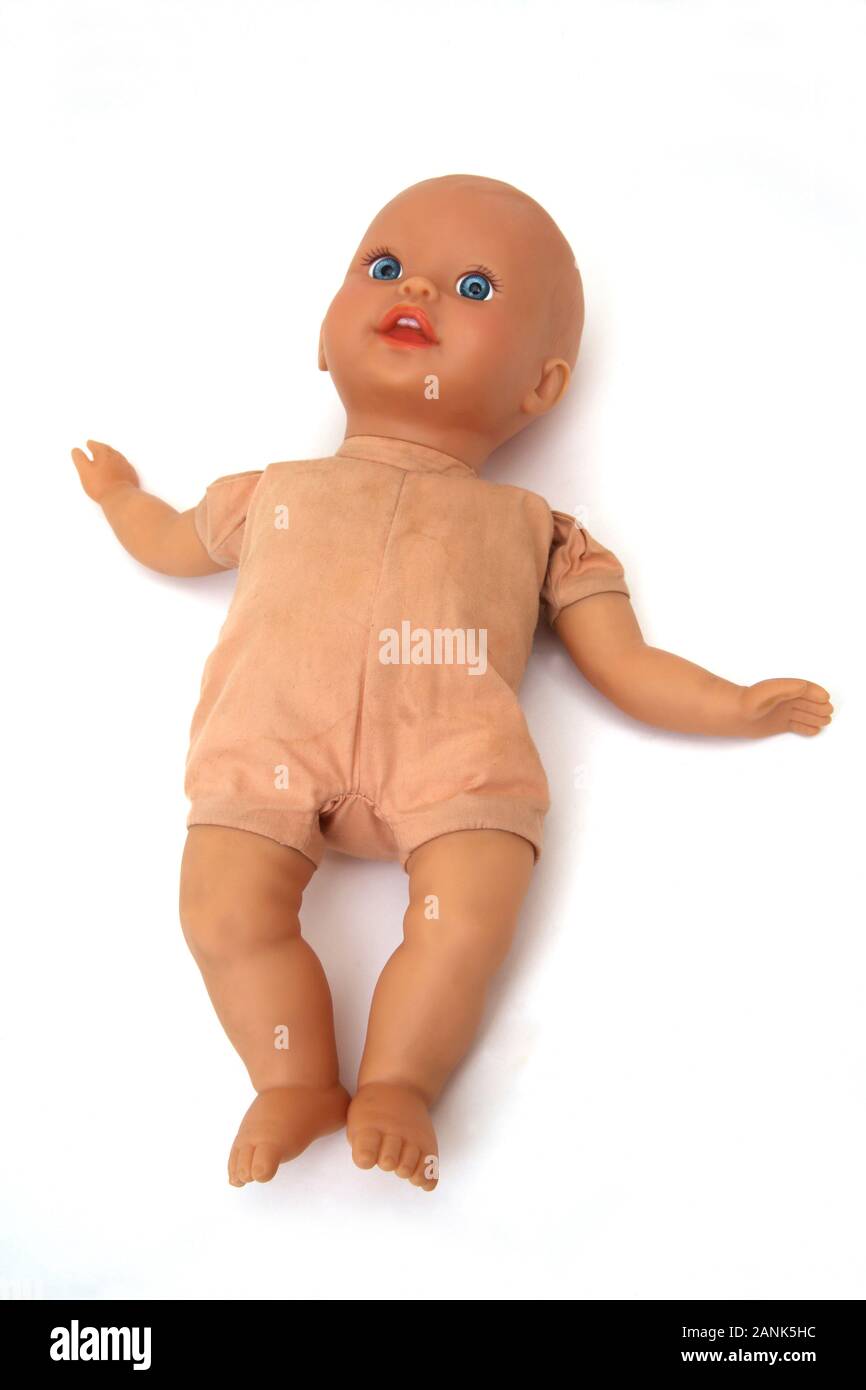 Fisher-Price Soft Body Baby Doll Stock Photo