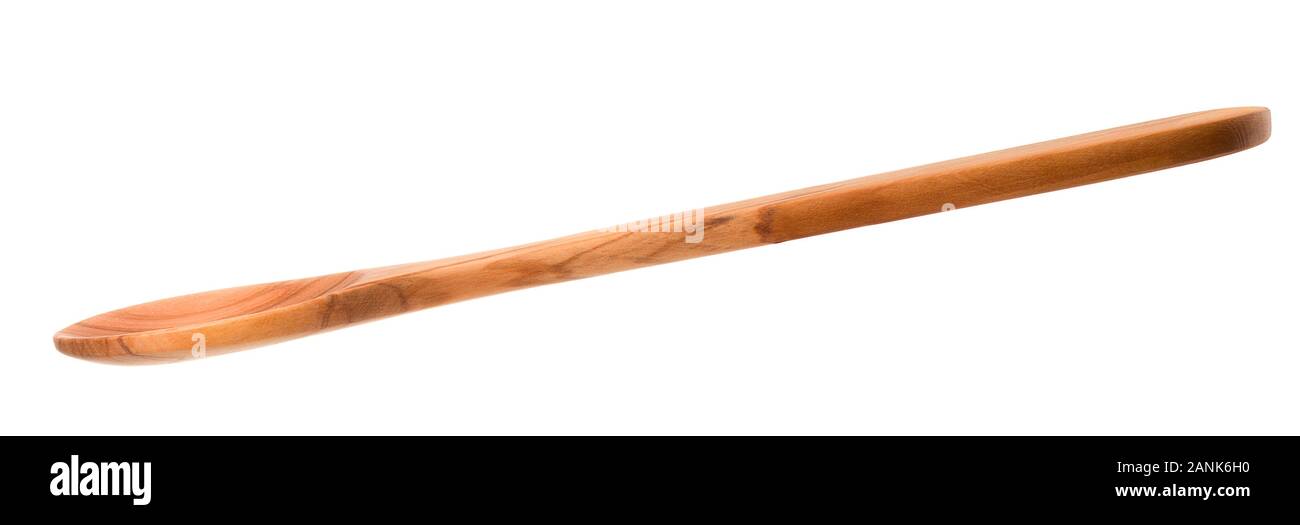 Wooden spoon isolated on a white background with clipping path Stock ...