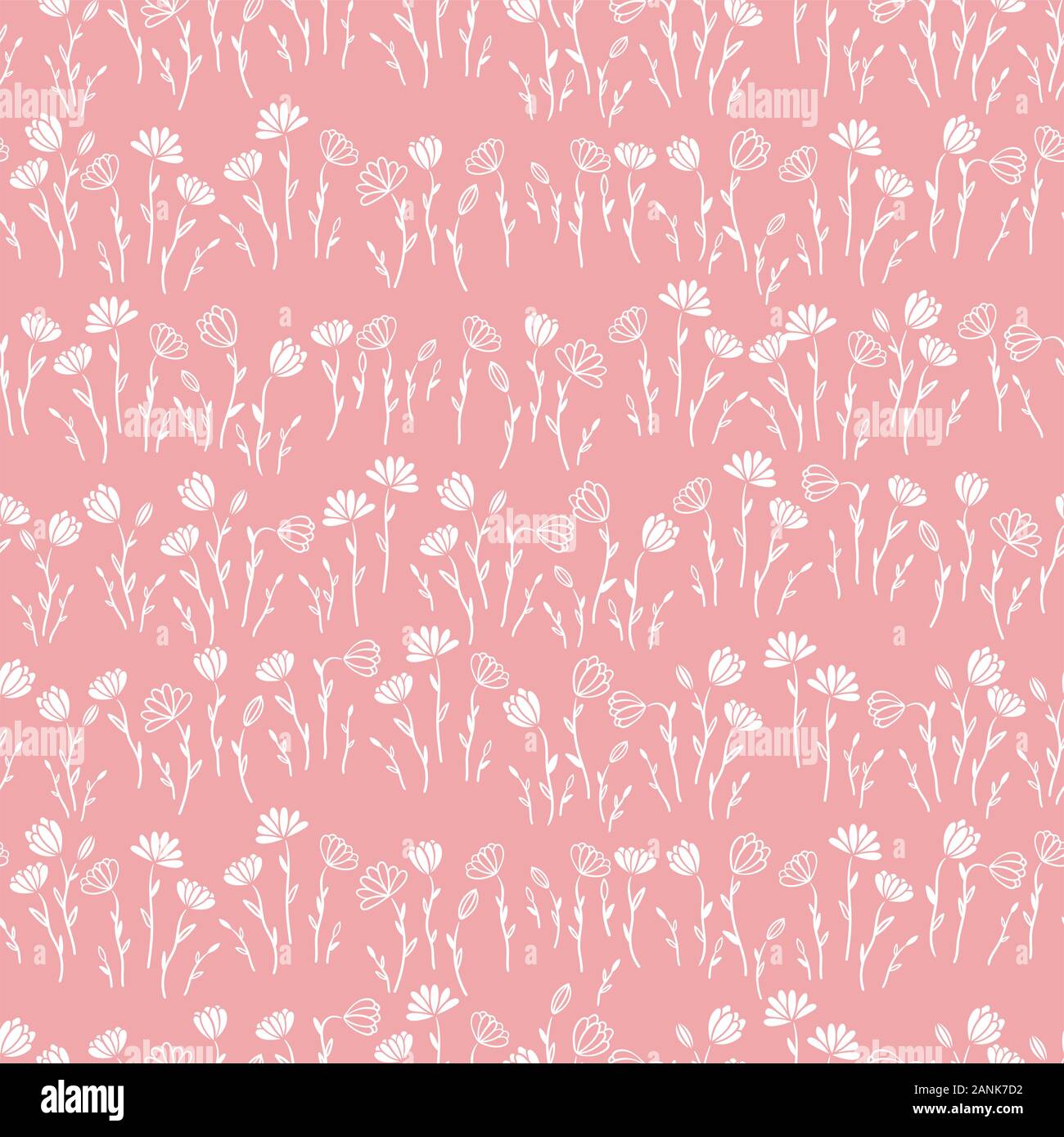 Premium Vector  Floral seamless pattern. hand drawn. for textile,  wallpapers, print, wrapping paper. liberty style