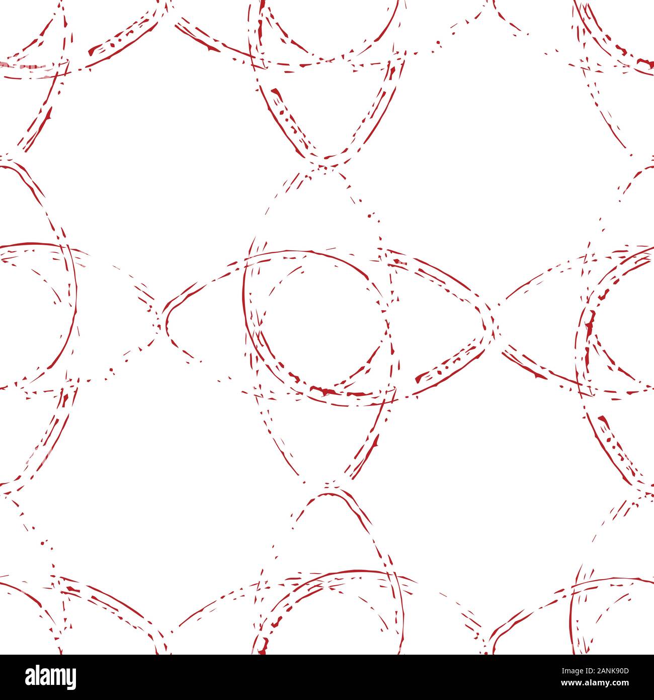 Seamless Grunge Ornate Pattern-13 Stock Vector