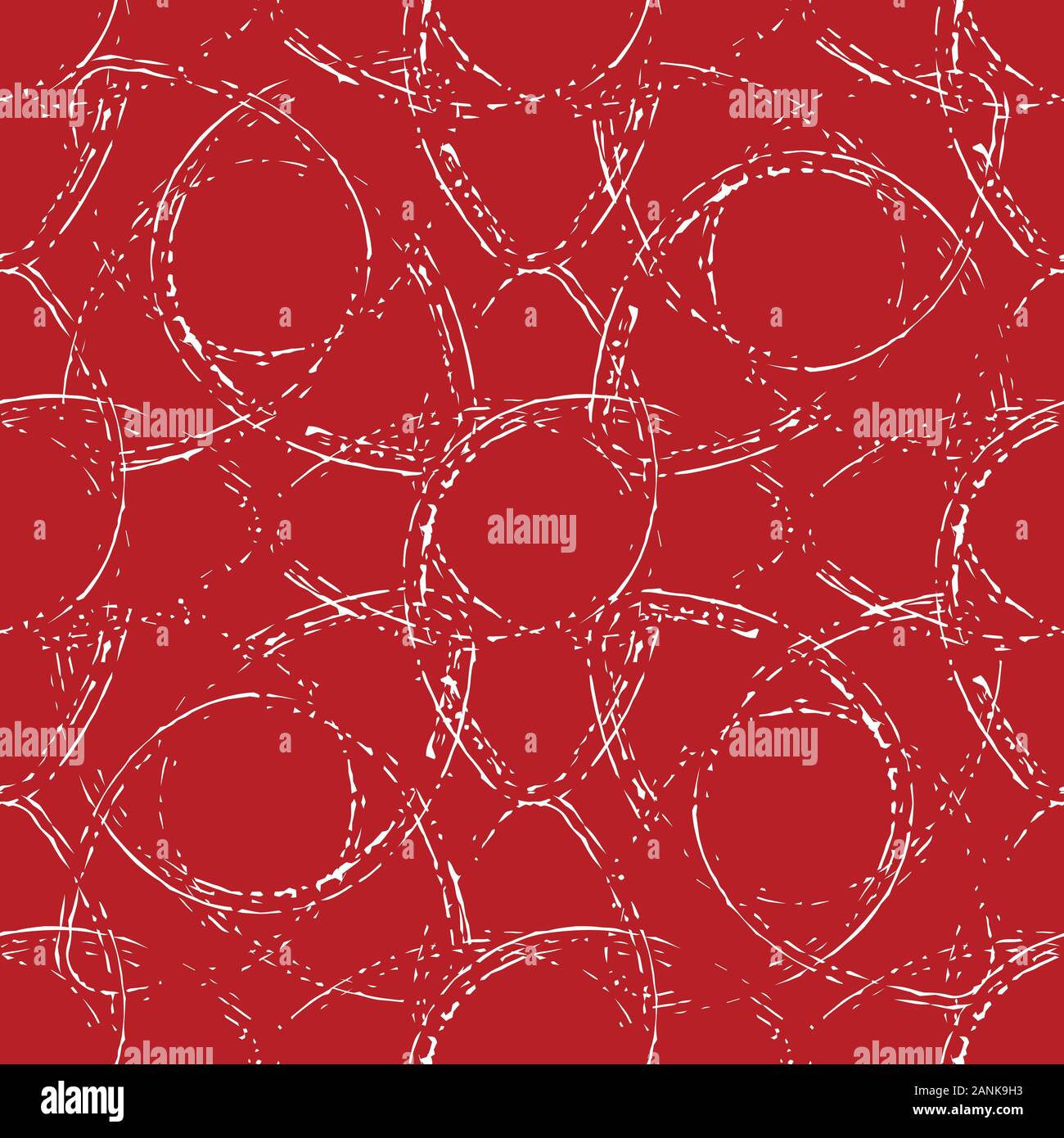 Seamless Grunge Ornate Pattern-15 Stock Vector