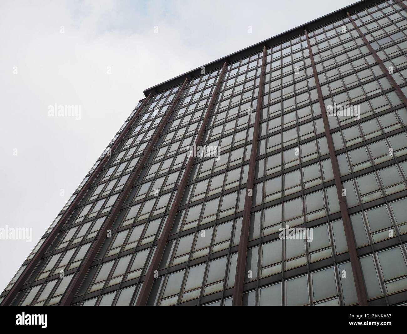 Picture of detail of modern steel and glass skyscraper facade Stock Photo - Alamy