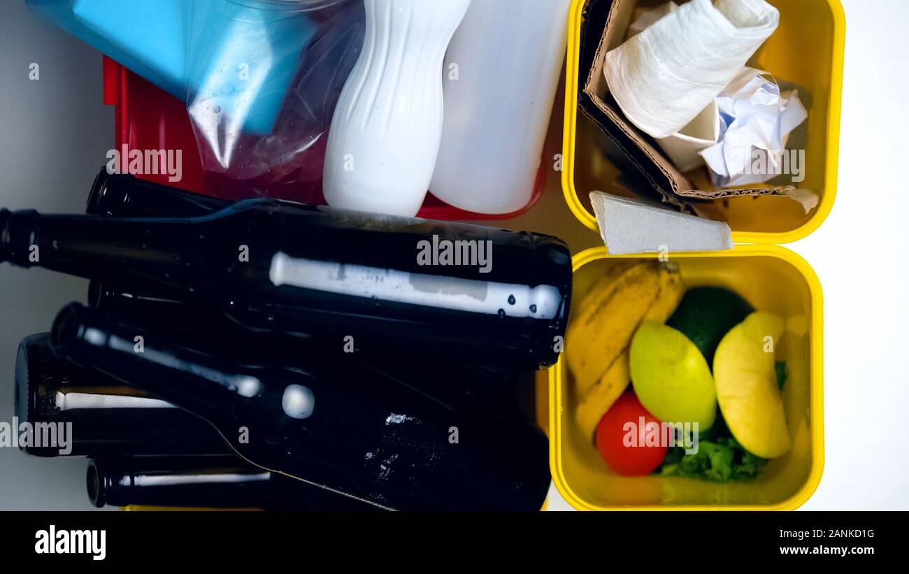 Different bins hi-res stock photography and images - Alamy