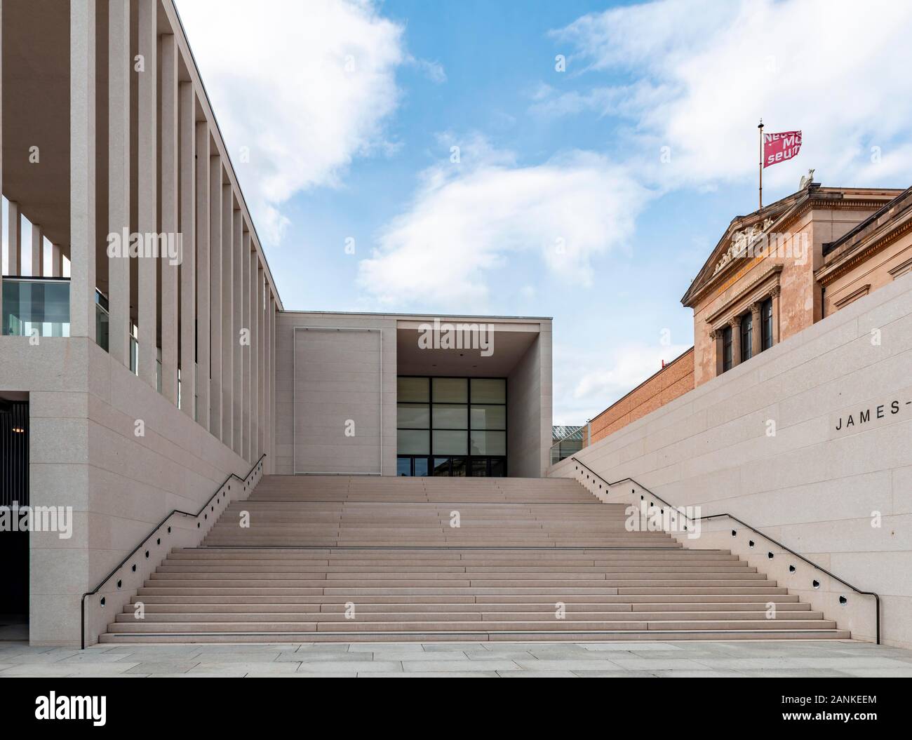 James Simon Gallery, David Chipperfield Architects, Museum Island, Berlin-Mitte, Berlin, Germany Stock Photo