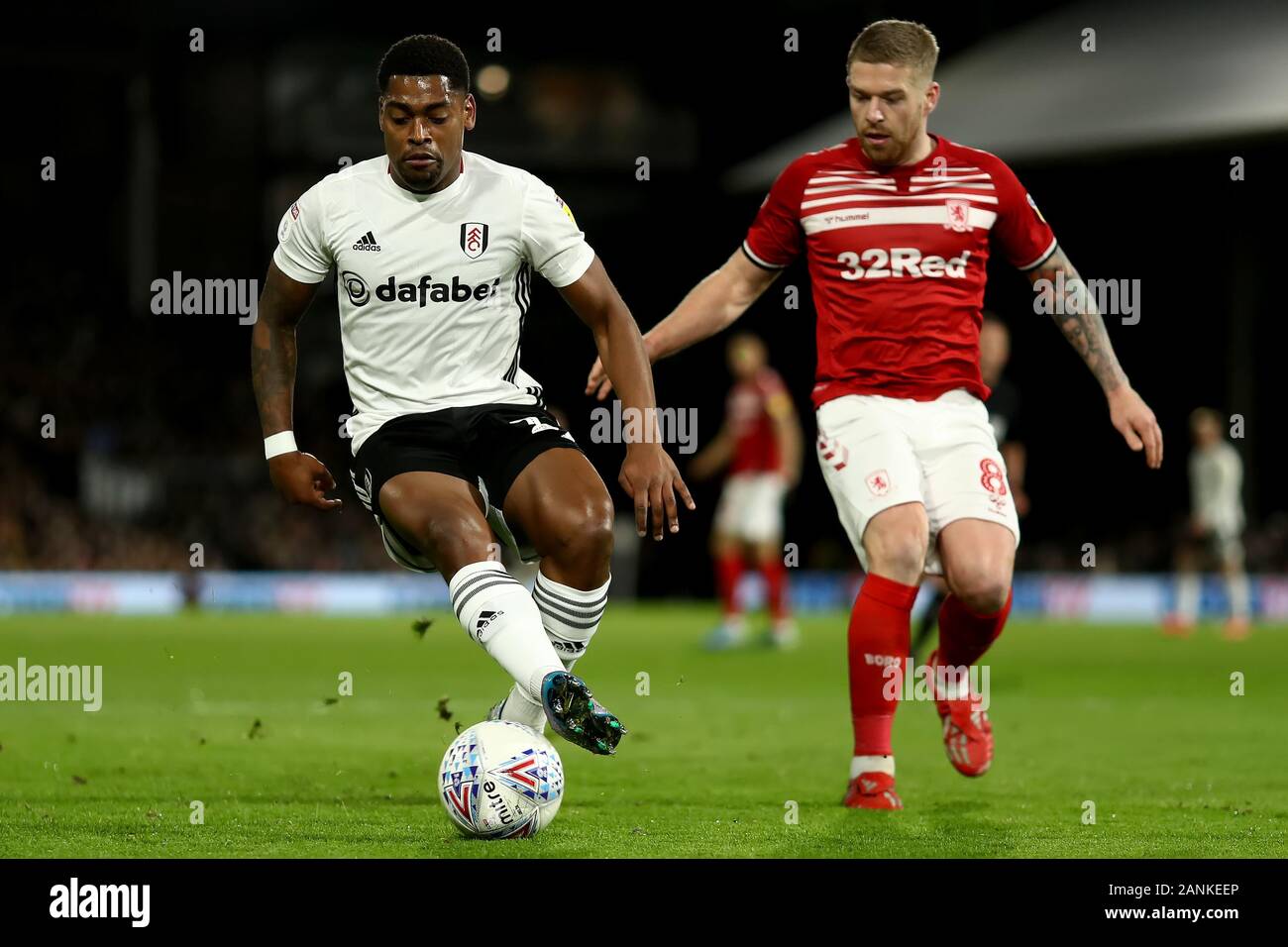 Craven Cottage London Uk 17th Jan 2020 English Championship