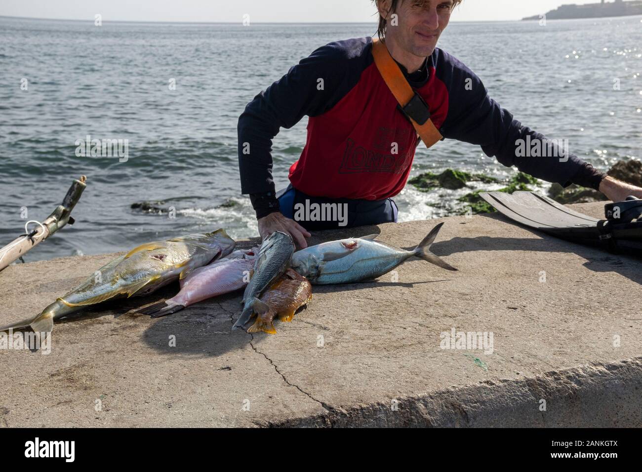Fisherman spear hi-res stock photography and images - Alamy