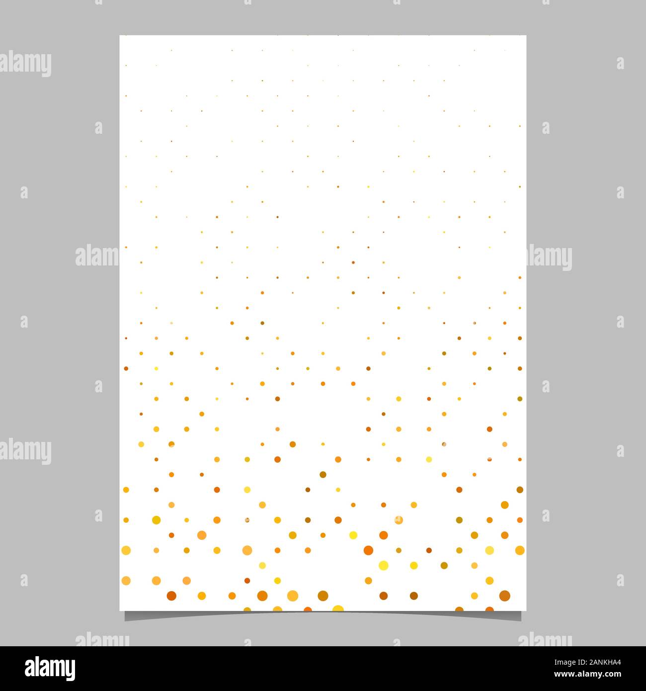 Abstract circle pattern poster template - vector cover background from ...