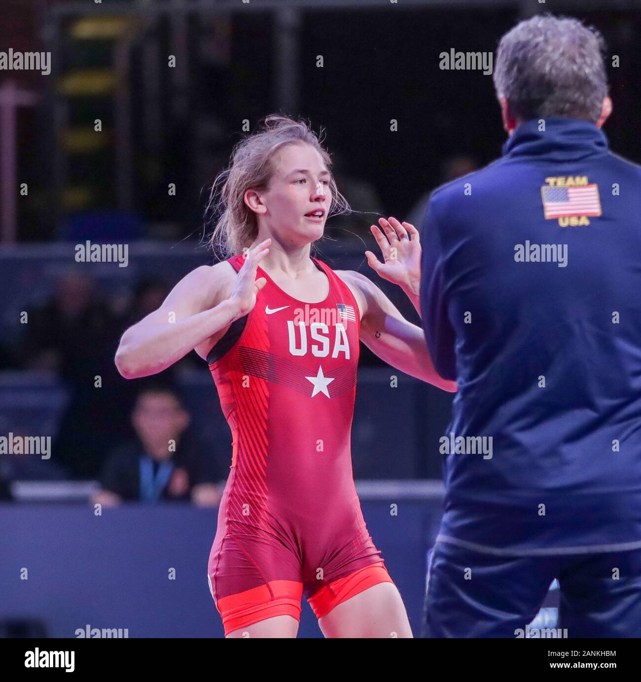 Sarah ann hildebrandt usa category ww 50 kg Stock Photos & Images from Alamy