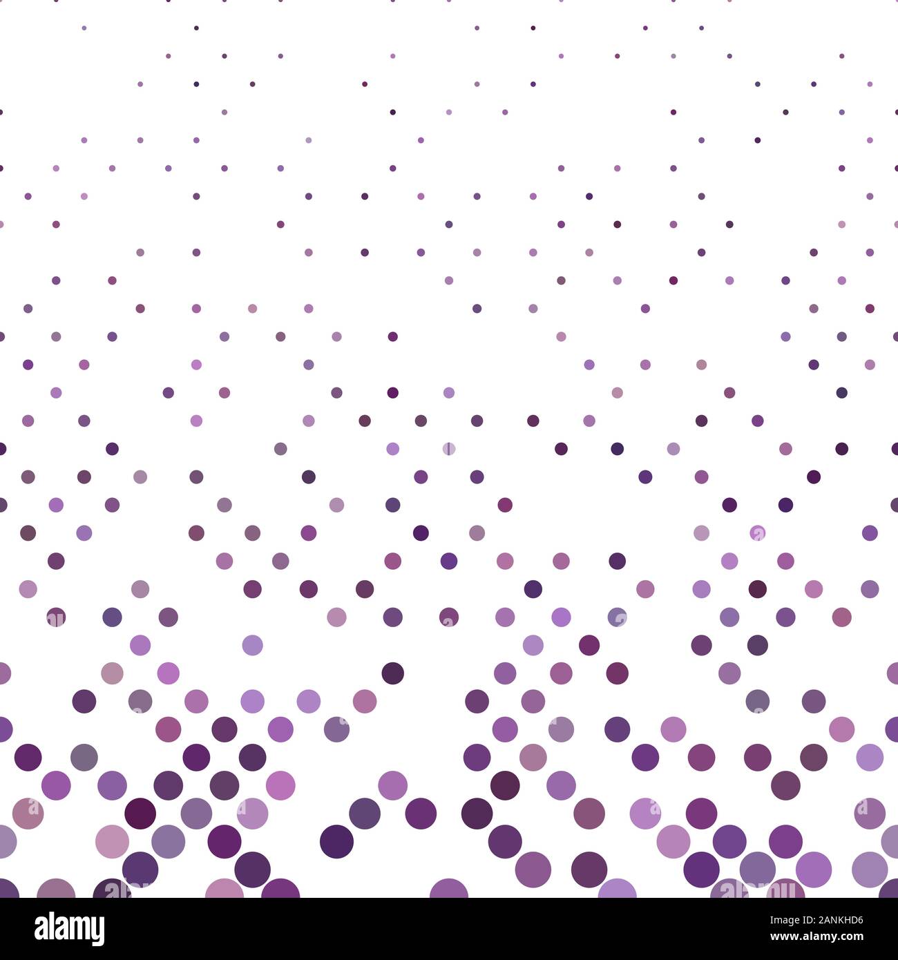 Geometric circle pattern background - graphic design with small dots ...