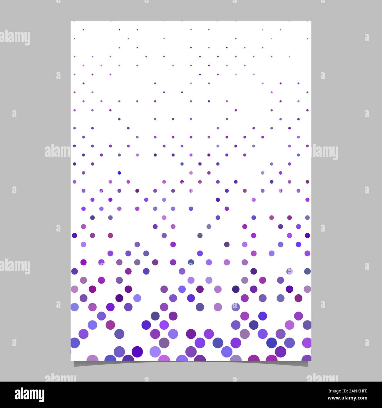 Geometrical circle pattern background brochure template - vector ...
