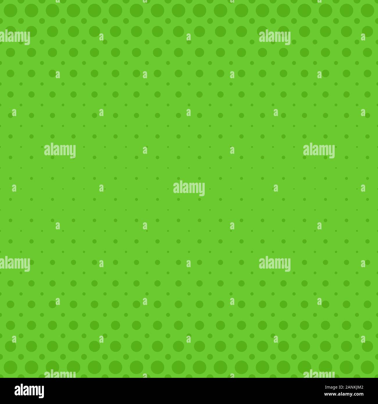 Green abstract halftone circle pattern background - vector template ...