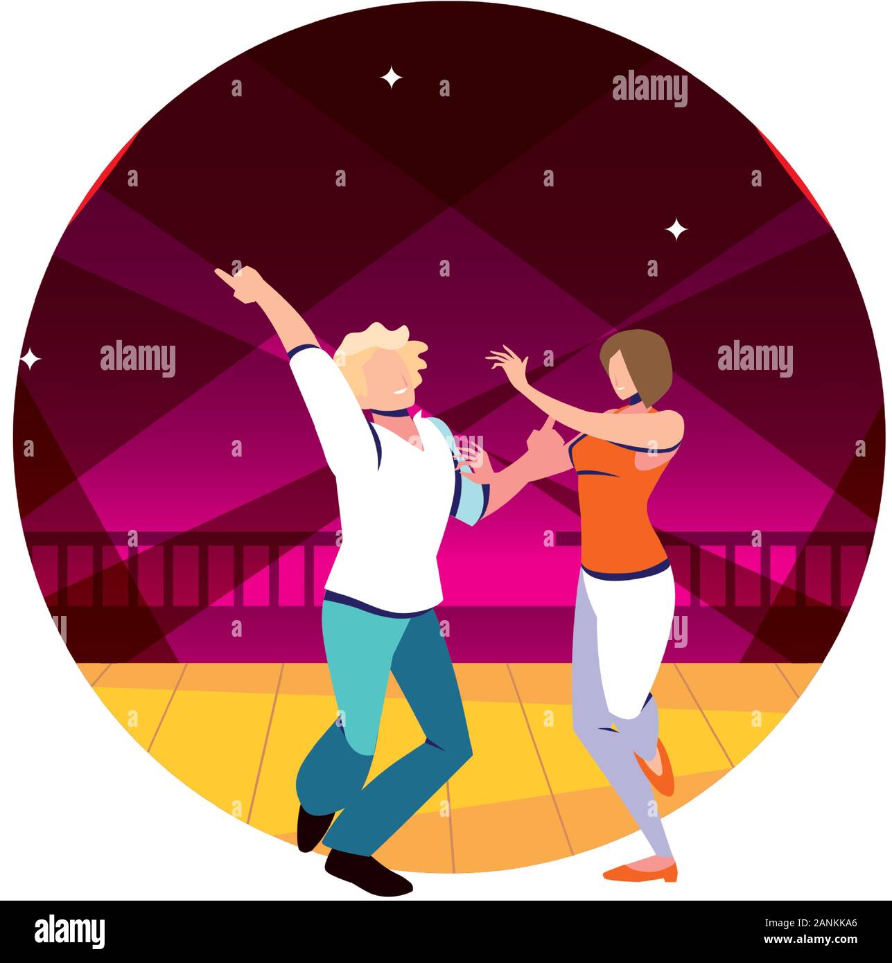 Dancefloor dance floor Stock Vector Images Alamy